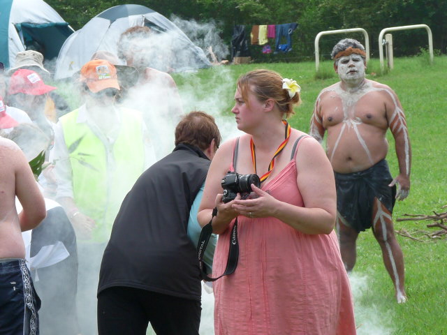 Community in Smoking Ceremony